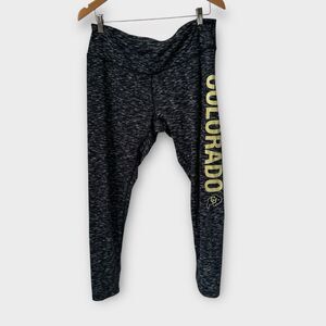 Zoozatz University Of Colorado Buffaloes Leggings Space Dye Extra Large